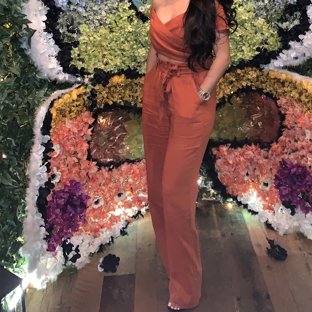 Top and pants set